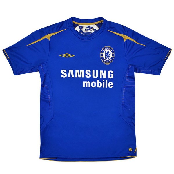 Camiseta Chelsea Primera Retro 2005 2006 Azul